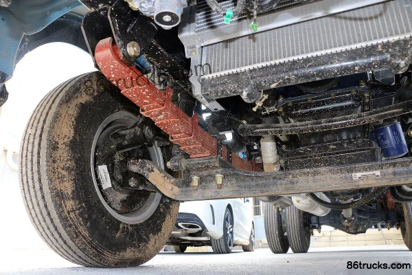 Yuejin Kaituo X500 Multi-Purpose Type 102hp 4X2(6 wheels) 4.2m Dump Truck Chassis (3) | 86Trucks