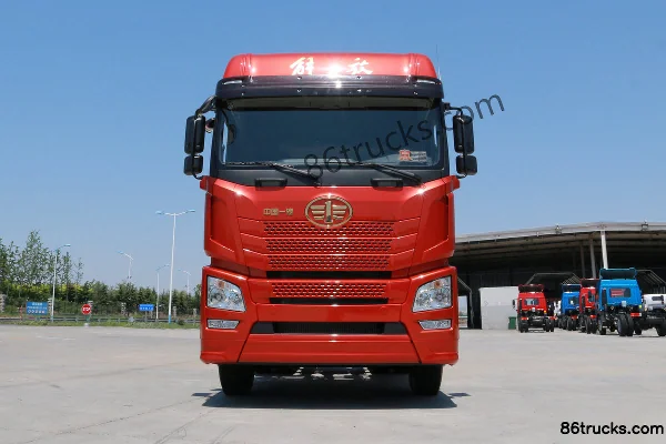 FAW Jiefang Qingdao JH6 Camion lourd Zhizun 550 550 ch 6X4(10 roues) Tracteur routier (version rouge Weichai) Extérieur (2) | 86Trucks