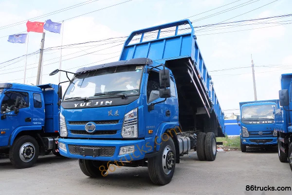Yuejin Kaituo X500 Transport 116 hp 4X2(6 wheels) 4.6m dump truck Exterior (3) | 86Trucks
