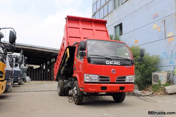 Dongfeng Lituo T5 95 hp 4X2(6 wheels) 3.5m Dump Truck (Φ90 Double Lift) Exterior