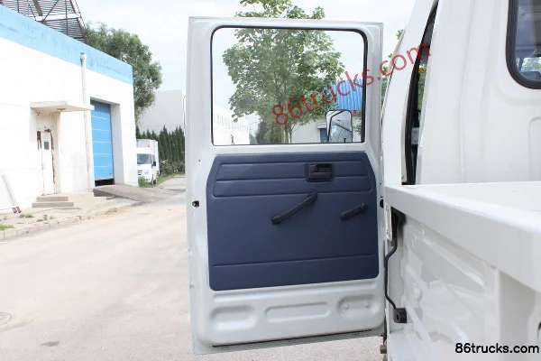 JMC Classic Shunda 116 ch 4X2(6 roues) camion léger plateau à ridelles cabine double 3,4 m (1) | 86Trucks