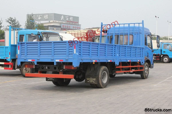 FAW Jiefang Qingdao Saiqilin 160 hp 4X2(6 wheels) 6.2m Stake Cargo Truck Body (1) | 86Trucks