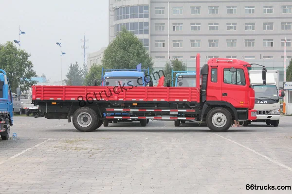 JAC Gallop A3 series medium truck 180 hp 4X2(6 wheels) flatbed cargo truck Exterior (3) | 86Trucks