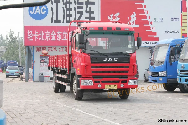JAC Gallop A3 series medium truck 180 hp 4X2(6 wheels) flatbed cargo truck Exterior (2) | 86Trucks