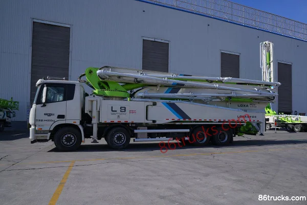 Foton LESA L9 430 hp 8X4(12 wheels) 56m concrete pump truck (Auman GTL chassis) Exterior (2) | 86Trucks