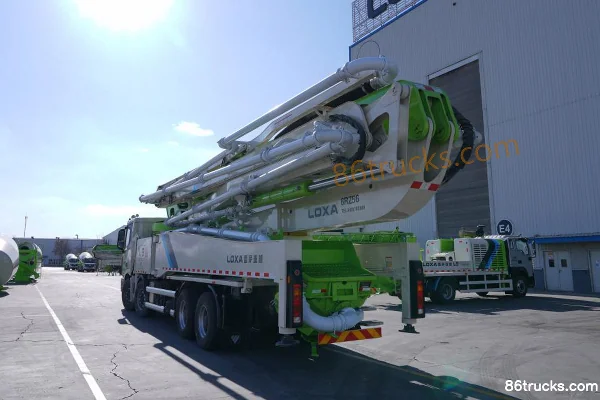 Foton LESA L9 430 hp 8X4(12 wheels) 56m concrete pump truck (Auman GTL chassis) Exterior (3) | 86Trucks