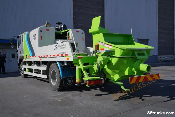 Foton LESA L9 185 hp 4X2(6 wheels) 9018A truck-mounted concrete pump (Foton R series chassis) Exterior (3) | 86Trucks