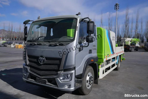 Foton LESA L9 185 hp 4X2(6 wheels) 9018A truck-mounted concrete pump (Foton R series chassis) Exterior