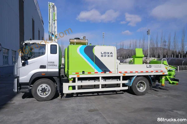 Foton LESA L9 185 hp 4X2(6 wheels) 9018A truck-mounted concrete pump (Foton R series chassis) Exterior (2) | 86Trucks