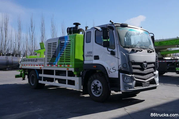 Foton LESA L9 185 hp 4X2(6 wheels) 10020 truck-mounted concrete pump (Foton R series chassis) Exterior
