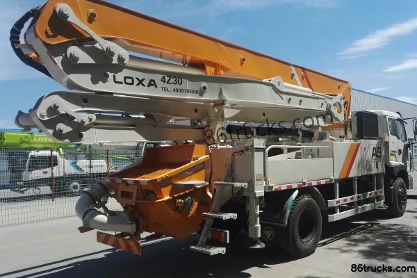 Foton LESA A9 200 hp 4X2(6 wheels) 30m concrete pump truck (Foton chassis) Exterior (3) | 86Trucks