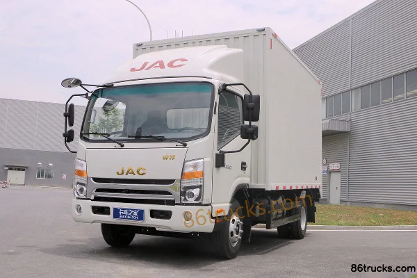 JAC Shuailing H330 152 hp 4X2(6 wheels) 4.12 m single-row van light truck Exterior (3) | 86Trucks