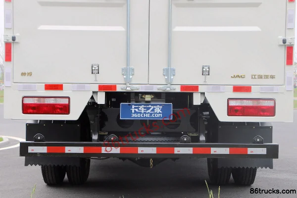 JAC Shuailing H330 152 hp 4X2(6 wheels) 4.12 m single-row van light truck Body (3) | 86Trucks