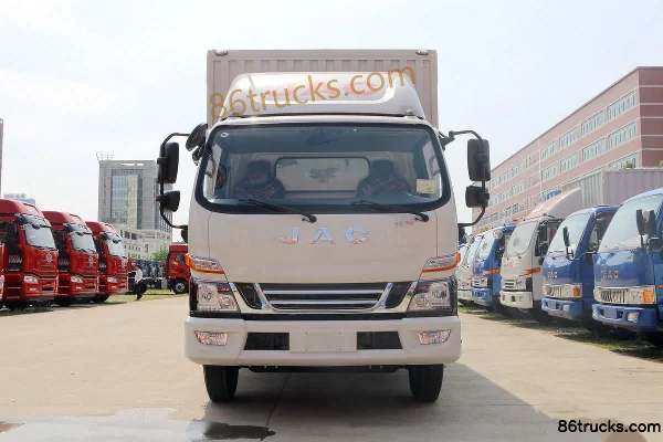 JAC Junling V6 152 hp 4X2(6 wheels) 4.18m single-row van light truck Exterior (2) | 86Trucks