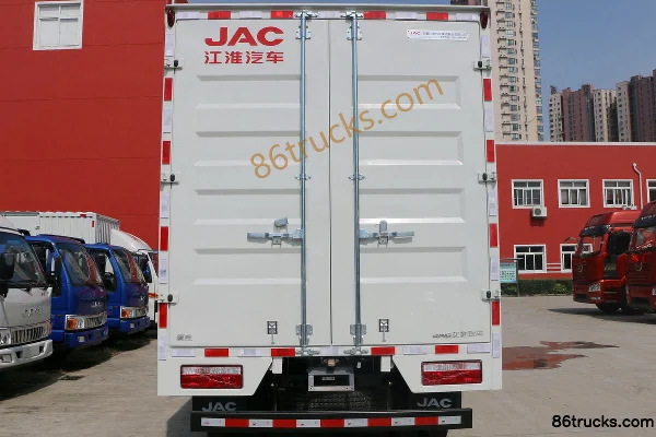 JAC Junling V6 152 hp 4X2(6 wheels) 4.18m single-row van light truck Body (1) | 86Trucks