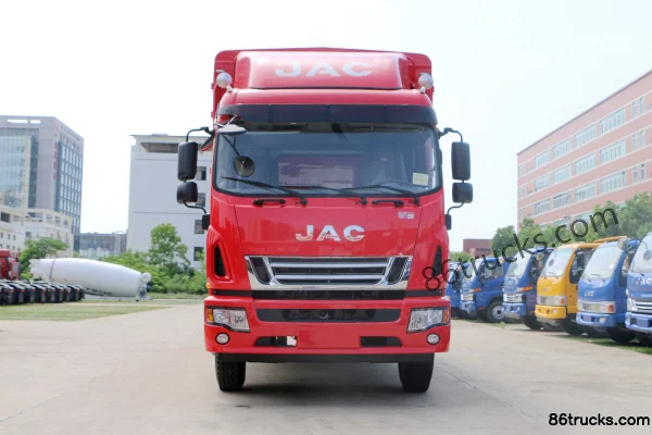 JAC Junling V9L 180hp 4X2(6 wheels) 6.78m cage cargo truck Exterior (2) | 86Trucks