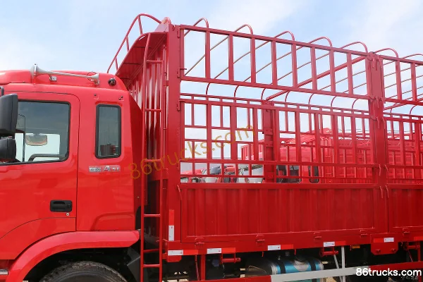 JAC Gallop A5L camion porteur 200 ch 4X2(6 roues) 6,8 m camion à ridelles avec cabine couchette (empattement 5000 mm) Carrosserie (2) | 86Tr