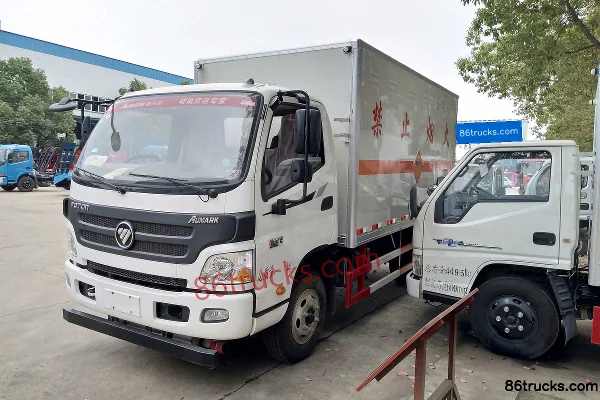 Foton Aumark 3 series 154 hp 4X2(6 wheels) 4.05 m explosive transport truck (Chengliwei brand) Exterior (3) | 86Trucks