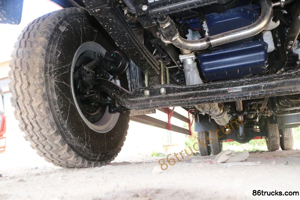 JAC Gallop A5L Medium Truck Kirin Edition 160hp 4X2(6 wheels) 7.8m Van Cargo Truck Chassis (3) | 86Trucks
