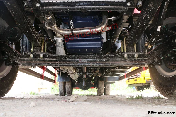 JAC Gallop A5L Medium Truck Kirin Edition 160hp 4X2(6 wheels) 7.8m Van Cargo Truck Chassis (1) | 86Trucks