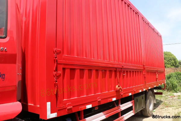 JAC Gallop A5L Medium Truck Kirin Edition 160hp 4X2(6 wheels) 7.8m Van Cargo Truck Body (2) | 86Trucks