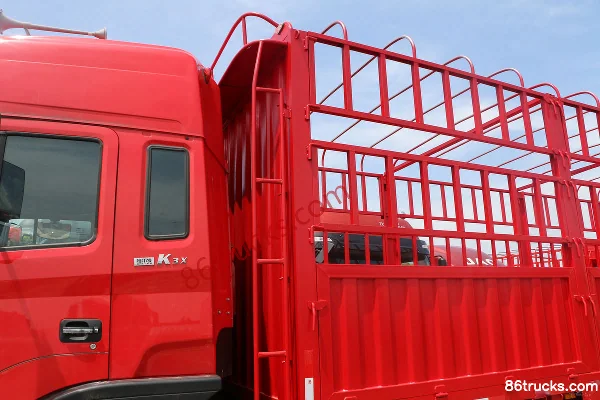 JAC Gallop K3X Heavy Truck Standard Load 260 hp 6X2(8 wheels) 9.5m Grille Cargo Truck Body (2) | 86Trucks