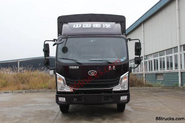 Sinotruk Howo MAN H3 130 hp 4X2(6 wheels) 4.2m Single Row Stake Truck Light Truck Exterior (2) | 86Trucks