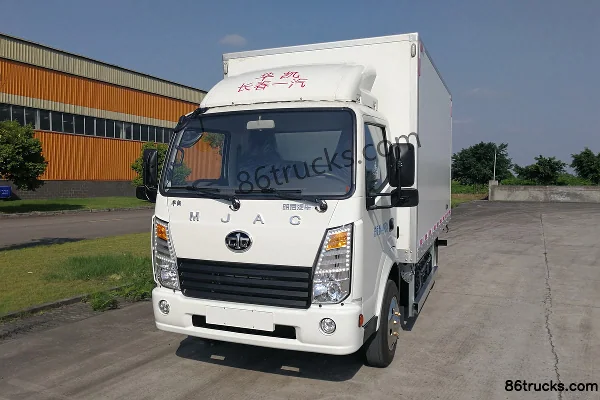 Mingjun Auto Huakai 4,5T 4,2 m camion léger à cabine simple électrique pur 82,43 kWh 4X2(6 roues) Extérieur (2) | 86Trucks