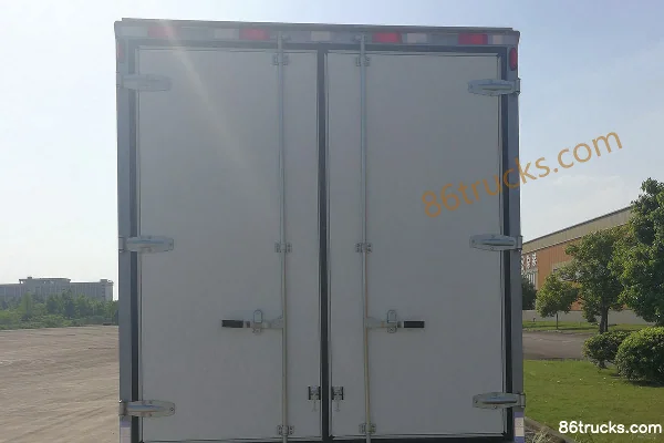 Mingjun Auto Huakai 4,5T 4,2 m camion léger à cabine simple électrique pur 82,43 kWh 4X2(6 roues) Carrosserie (1) | 86Trucks