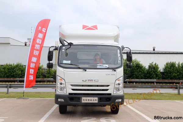 JMC Kairui Heavy-Duty King Kong 163 hp 4X2(6 wheels) 3.68m semi-row stake truck light truck Exterior (2) | 86Trucks