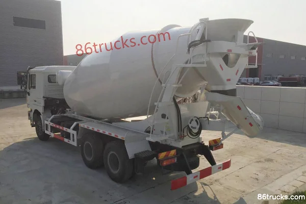 SHACMAN Delong F3000 336hp 6X4(10 wheels) 5.02m³ Concrete Mixer Truck (Dali Brand) Exterior (2) | 86Trucks