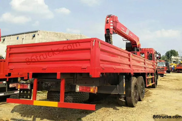 Dongfeng Shenyu T5 240hp 6X4(10 wheels) Truck Mounted Crane (Dali Brand) Exterior (2) | 86Trucks
