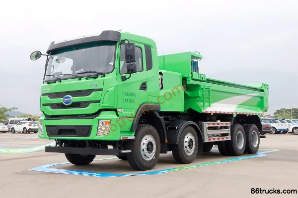 BYD T10ZT 31T 8X4(12 roues) 5,6 m camion benne électrique pur 435 kWh Extérieur (3) | 86Trucks
