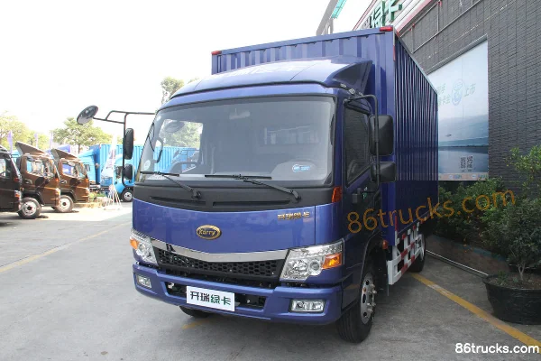 Karry Green Card Intercity Comfort 154hp 4X2(6 wheels) 5.2m Single Row Van Light Truck Exterior (3) | 86Trucks