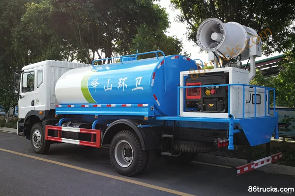 Dongfeng Duolika D9 180hp 4X2(6 wheels) Multi-function Dust Suppression Truck (Zhongjie Brand) Exterior (2) | 86Trucks