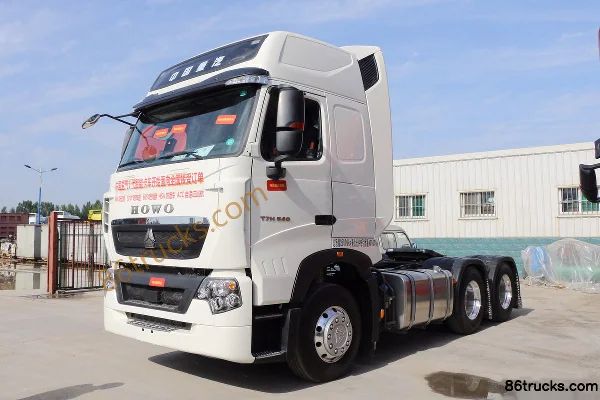 Sinotruk HOWO T7H heavy truck 460hp 6X4(10 wheels) tractor truck Exterior (3) | 86Trucks
