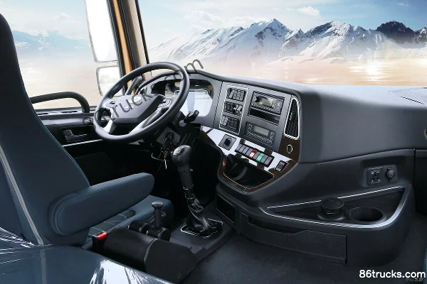 Hualing Hanma H7 Heavy Truck 430 hp 4X2(6 wheels) Tractor Truck (China VI) Cab (3) | 86Trucks