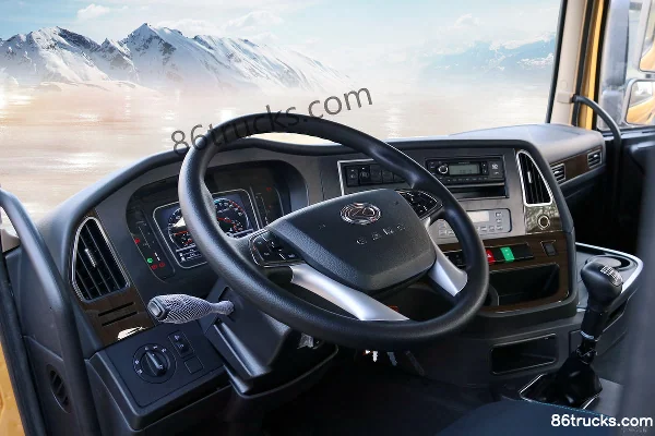 Hualing Hanma H7 Heavy Truck 430 hp 4X2(6 wheels) Tractor Truck (China VI) Cab (1) | 86Trucks