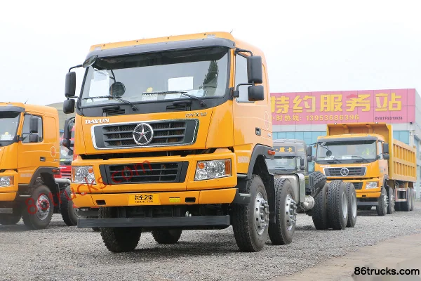 Dayun N8C heavy truck heavy-duty 400hp 8X4(12 wheels) 8.4m dump truck Exterior (3) | 86Trucks