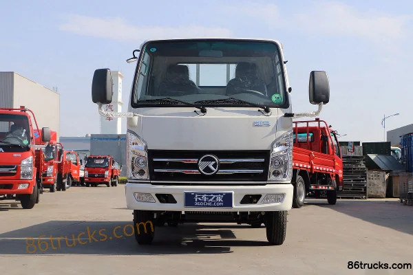 Kama Jinyunka 82 hp 4X2(6 wheels) 3.48m single-row flatbed light truck Exterior (2) | 86Trucks