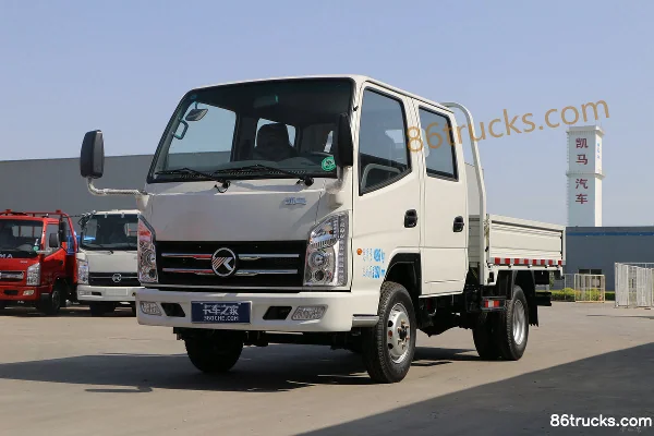 Kama K3 Jinyunka 127hp 2.58m Double Row Flatbed Light Truck 4X2(6 wheels) Exterior (3) | 86Trucks
