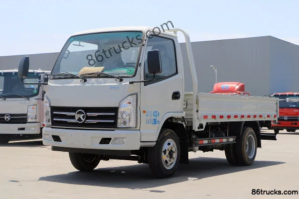 Kama K6 Fulai 102hp 4X2(6 wheels) 3.6m Single Row Flatbed Light Truck Exterior (3) | 86Trucks