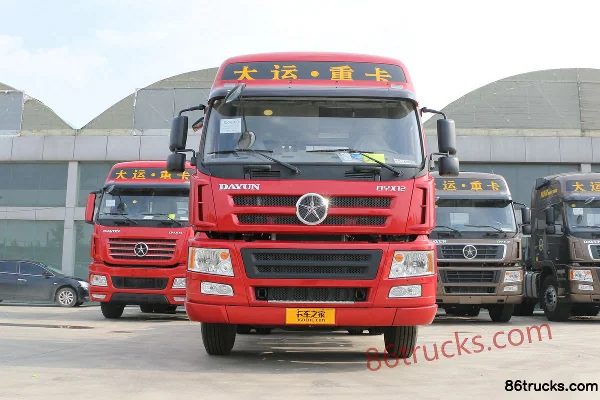 Dayun New N8E Heavy Truck Juying 2.0 430 hp 6X4(10 wheels) Tractor Truck Exterior (2) | 86Trucks