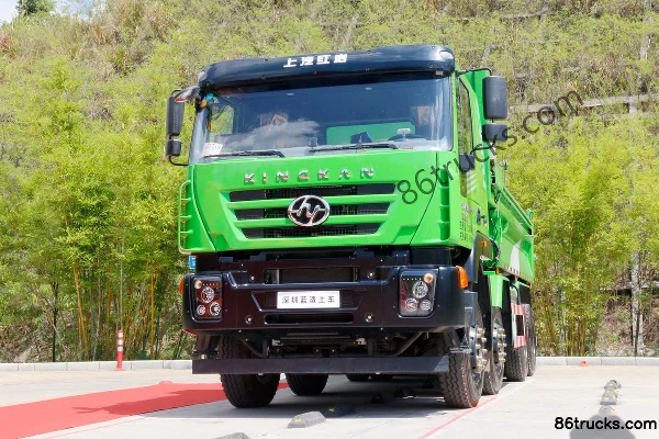 SAIC Hongyan New King Kong M500 Composite Edition 300hp 8X4(12 wheels) 5.6m Dump Truck Exterior (2) | 86Trucks