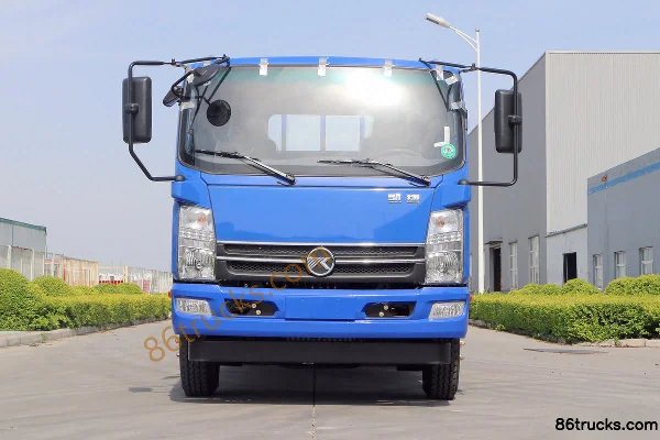 Kama Kaijie M6 143 hp 4X2(6 wheels) 5.33m Single Row Flatbed Cargo Truck Exterior (2) | 86Trucks