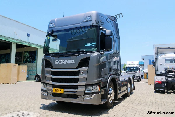 Scania New R-Series Heavy Truck 450 hp 6X2(8 wheels) Tractor Truck (Model R450) Exterior (3) | 86Trucks