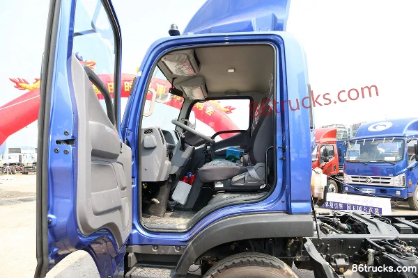Foton ES3 160hp 4x2(6 wheels) 4.18m Single Row Flatbed Light Truck Cab (3) | 86Trucks