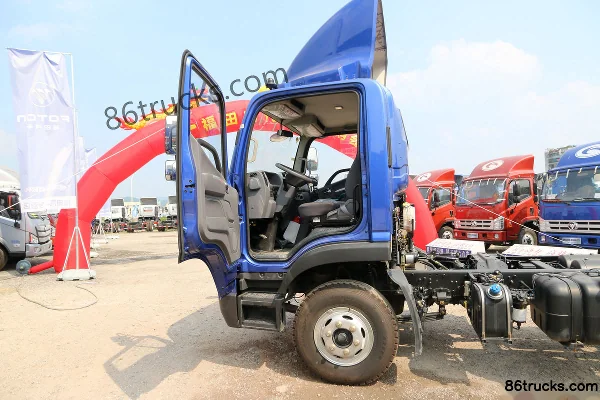 Foton ES3 160hp 4x2(6 wheels) 4.18m Single Row Flatbed Light Truck Cab (2) | 86Trucks