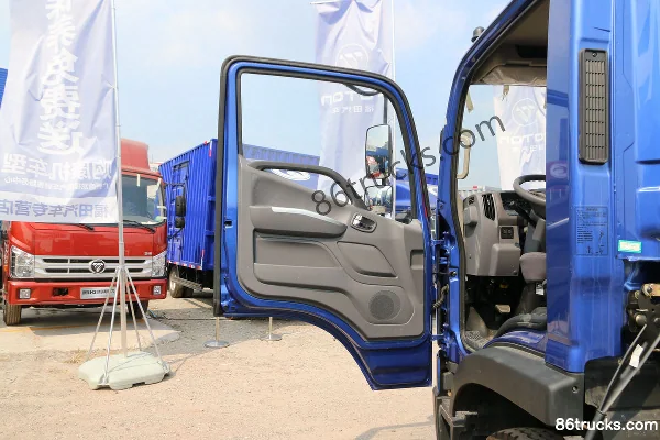 Foton ES3 160hp 4x2(6 wheels) 4.18m Single Row Flatbed Light Truck Cab (1) | 86Trucks