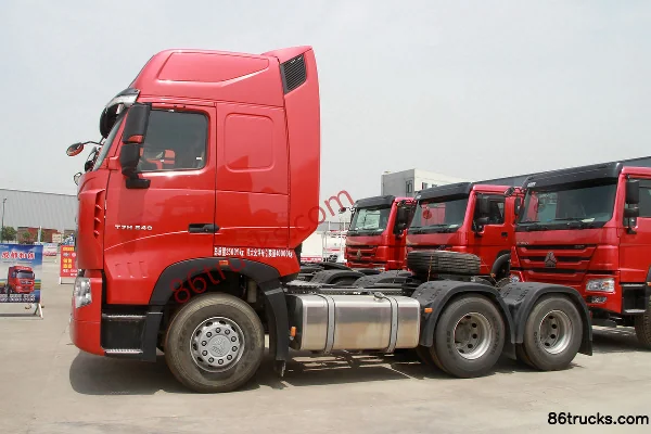 Sinotruk HOWO T7H poids lourd 540 ch 6X4(10 roues) tracteur routier (rapport 3,7) Extérieur (3) | 86Trucks